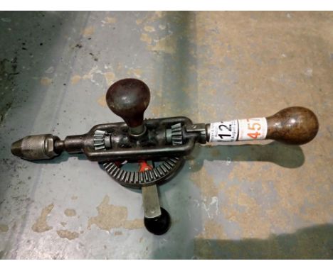 1942 SIF Army issue double pinion hand drill. UK P&amp;P Group 3 (£30+VAT for the first lot and £8+VAT for subsequent lots) 