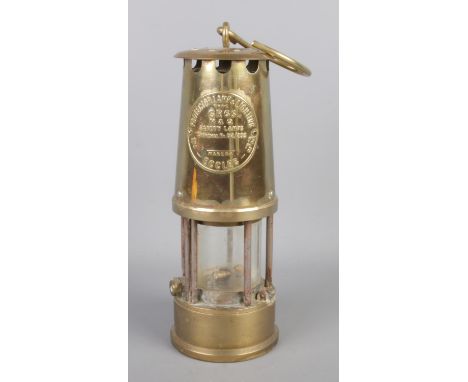 A Eccles Protector Lamp &amp; Lighting Type GR6S No. B2/233 miners lamp (H26cm).