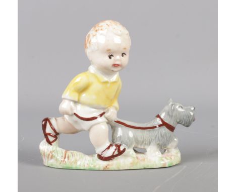 A large Wade figure; Mabel Lucie Atwell. Length: 8.5cm.