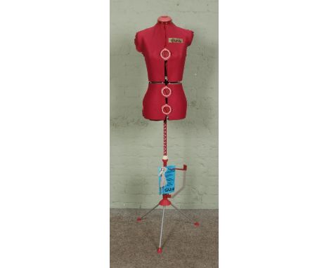 An Ardis Diana Autoset adjustable dressmakers mannequin.
