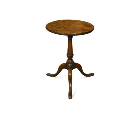 the circular top raised on a wrythen turned column base 56 x 41.5cmCondition report: Small inset patch to top surface