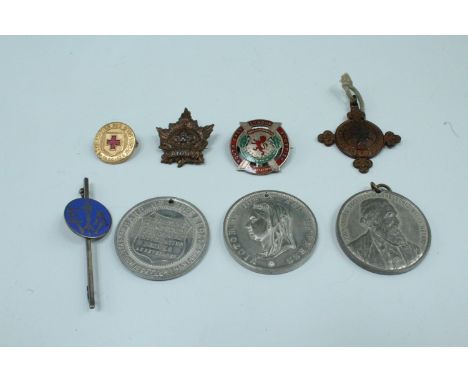 An 1891 Tonic Sol-Fa jubilee medal together with Bank of Hope and Queen Victoria Diamond Jubilee medals, an early 20th Centur