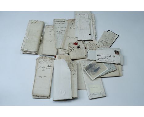 A large quantity of autograph manuscript correspondence largely related to the Forbes family of Culloden, 17th - 19th Century