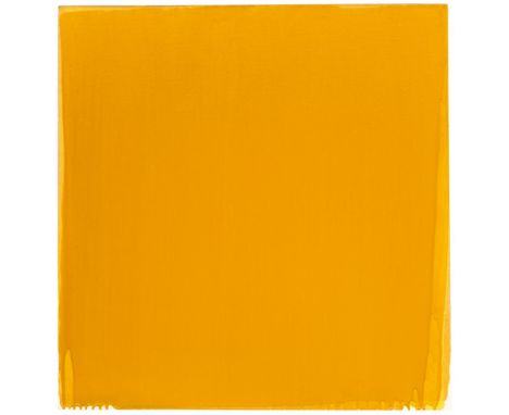 Acryl auf Leinwand 71 x 69 cm. Auf der umgeschlagenen Leinwand signiert, datiert und betitelt 'OCHRE PAINTING Jos MARIONI 200