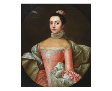 Unbekannter MalerPortrait der Maria Anna Mochetti 18. JahrhundertÖl auf Leinwand, doubliert81,5 x 69 cm, mit Rahmen 89 x 77 c