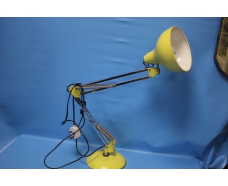 AN ANGLESPOISE LAMP