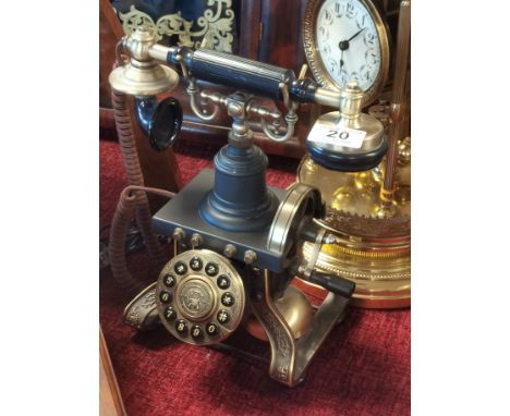 Reproduction Vintage Skeletal Desk Phone