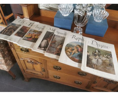 Set of 7 Beaverbrook Expres Art Print Books inc Raphael &amp; Degas