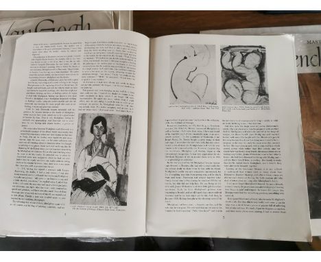 Set of 8 Beaverbrook Expres Art Print Books inc Van Gogh &amp; Constable