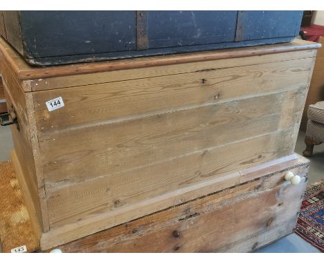 Large Vintage Pine Trunk