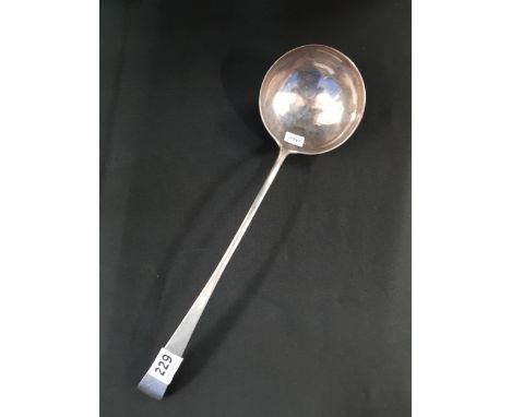SCOTTISH SILVER LADLE 14" EDINBURGH 1793/94 