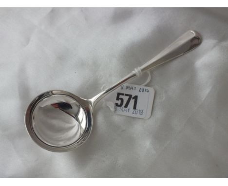 Rat tail sauce ladle, Sheff 1930 by HA 35g.    