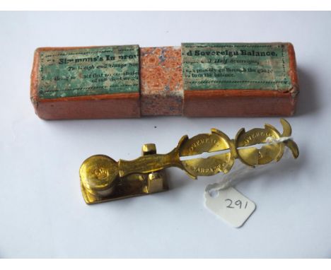 Boxed sovereign scales      