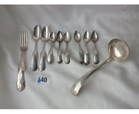 Dutch. Sauce ladle, etc. 120g.     