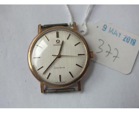 Gents Omega 9ct. wrist watch with seconds sweep   