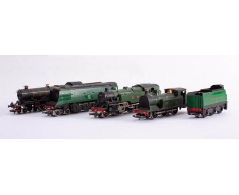 G&R Wrenn Ltd. An OO/HO gauge W2220 -2-6-4 GWR green tank locomotive 8230: together with Tri-ang 4-6-2 'Sir Winston Churchill
