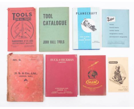 Hampton, C, W & Clifford, E 'Planecraft. Hand Planing by Modern Methods',:  7th ed, 1959 with dust wrapper; together with sev