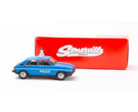 Somerville No.143 Austin Allegro 3 'Police': blue with white roof sign and  blue light, black interior, white body stripe and