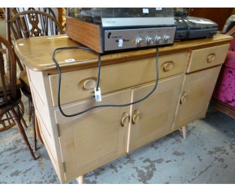 Ercol pale oak small sideboard Condition reports provided on request by email for this auction otherwise items purchased `as 