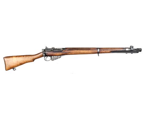 An Australian .303” SMLE bolt action rifle,  number 94120, the frame stamped with “A” in star over “Lithgow/ Sht.L.E/ III” in