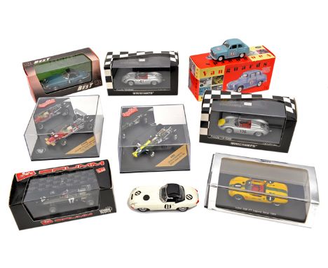 15 1:43 scale Graham Hill related racing cars. 6x Quartzo F1 -  Lotus 49 Dutch GP 1967, Lotus 49B Gold Leaf USA 1968, Lotus 4