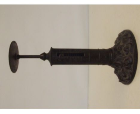 Victorian postal scales by R.W Winfield of Birmingham, pillar form height 16cm