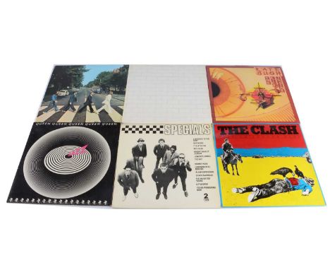 LP Records, approximately sixty-five albums of various genres with artists including The Beatles, Pink Floyd, The Clash, The 