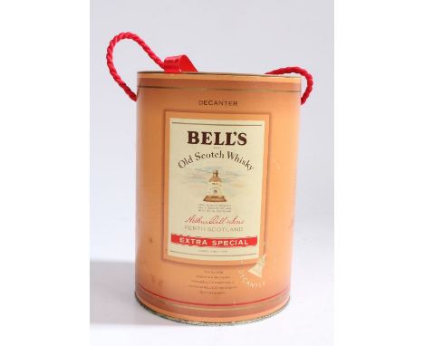 Bells Old Scotch Whisky Extra Special in decanter,finished in 22 carat gold, boxed.