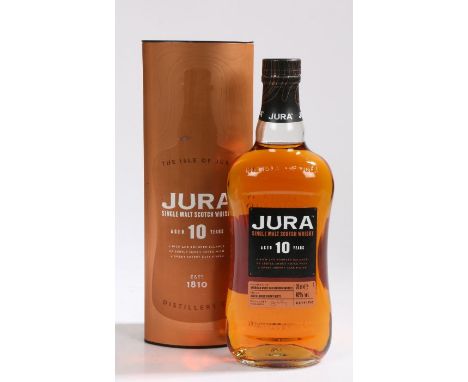 Jura Single Malt Scotch Whisky, aged 10 years, boxed