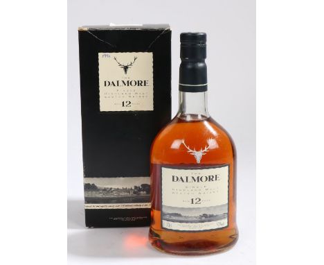 The Dalmore Single Highland Malt Scotch Whisky, Aged 12 Years, 40% vol. 70cl. boxed.