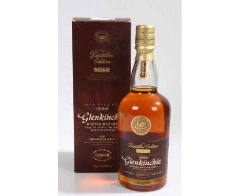 Glenkinchie Double Matured Single Lowland Malt Scotch Whisky, 1986, Distiller's Edition, 43% vol. 700ml. boxed.