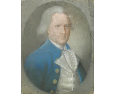 English School (18th Century)   Portrait of George Delaval, High Sherriff of Northern Ireland, 1740, Member of Parliament by 