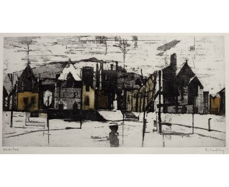 Bernard Kay (1927-2021) 'Malvern', etching and aquatint, artists proof, signed in pencil lower right, 51cm x 69cm  Overall we