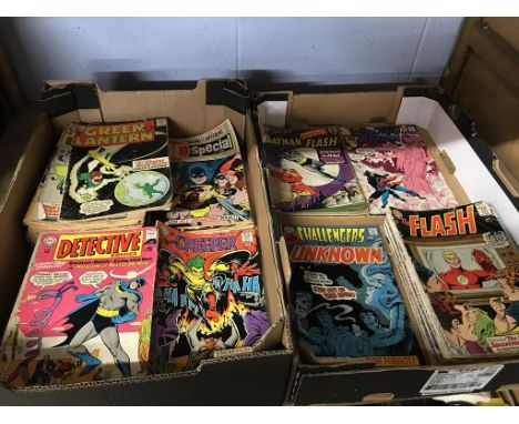 Comic: to include Detective Comics no 331 and upward, Green Lantern to include no 24, and The Flash to include no 149 etc.