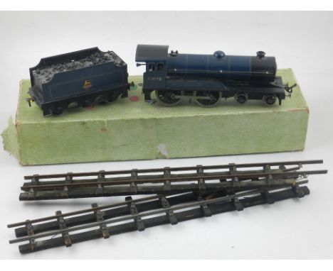 Bassett-Lowke, Scale Models, England, a Prince Charles model locomotive, with extra cart and tracks (boxed). 