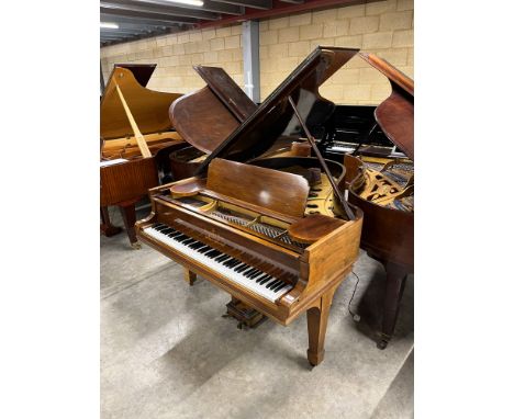 Steinway (c1904) A 5ft 10in 88-note Model O grand piano in a rosewood case on square tapered legs. *There is VAT on this Lot.