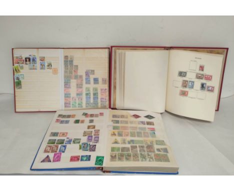 British Commonwealth- three well filled postage stamp albums, comprising of British Commonwealth issues to include an 1883 St