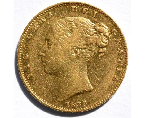 Victoria Sovereign 1838, first Young Head, minor obv. contact marks, lustrous AVF/VF RARE