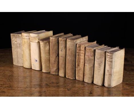 Eleven Antiquarian Books Including Five 17th Century and Five 18th Century Pieces: 'Noodighe Onderwijnsinghe voor Alle Christ
