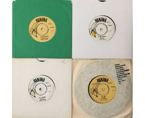BANANA RECORDS - 7" PACK. A wonderful selection of 4 reggae 7" singles, all released on Banana Records. Artists/ titles inclu