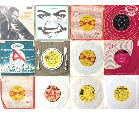 CLASSIC / NORTHERN SOUL - 7" PACK. Another pack of 18 x 7". Artists/ Titles include The Magic Potion Of Lou Johnson (RE-X 143