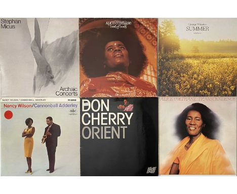 CONTEMPORARY JAZZ - LP COLLECTION. A lovely collection of around 80 LPs. Artists/ titles include George Winston - Summer, Ali