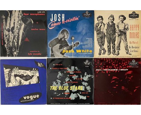 JAZZ - 10" COLLECTION. An extensive collection of around 100 jazz 10", some do come without sleeves. Artists/ titles include 