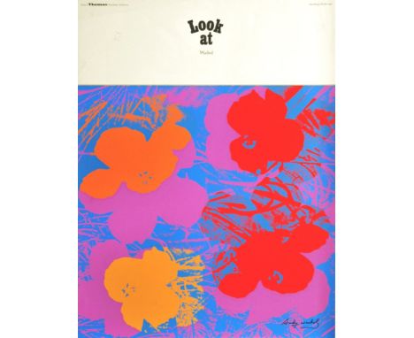 Artist: Andy Warhol (American, 1928 - 1987). Title: "Flowers [Galerie Thomas]". Medium: Color silkscreen. Date: Composed 1970