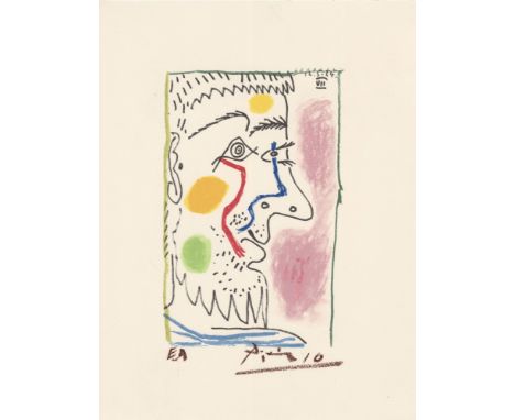 Artist: Pablo Picasso [d'apres] (Spanish, 1881 - 1973). Title: "May 16, 1964 #7 [from the suite 'Le Gout du Bonheur,' image d