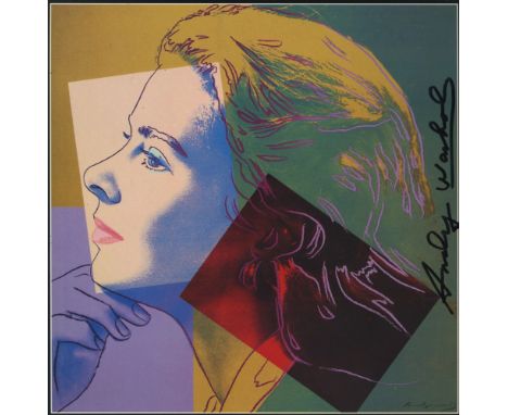 Artist: Andy Warhol (American, 1928 - 1987). Title: "Ingrid Bergman: Herself (04)". Medium: Color offset lithograph. Date: Co