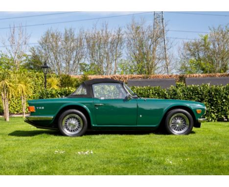 1973 Triumph TR6 Transmission: manualMileage:10021The TR6 was introduced in 1968 and was the bestseller of the TR range when 