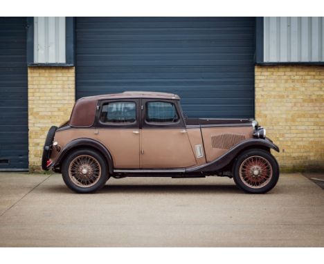 1933 Riley Nine Monaco Transmission: manualMileage:69458The Riley Nine was one of the most successful light cars produced by 