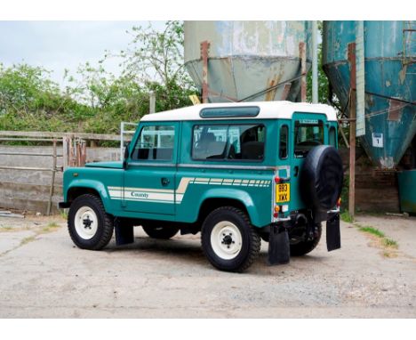 1985 Land Rover 90 County Station Wagon Transmission: manualMileage:76200The Land Rover Defender was developed in the 1980's 