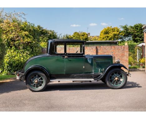 1929 Morris Flatnose Doctors Coupé Transmission: manualMileage:William Morris's first car was called Oxford in recognition of